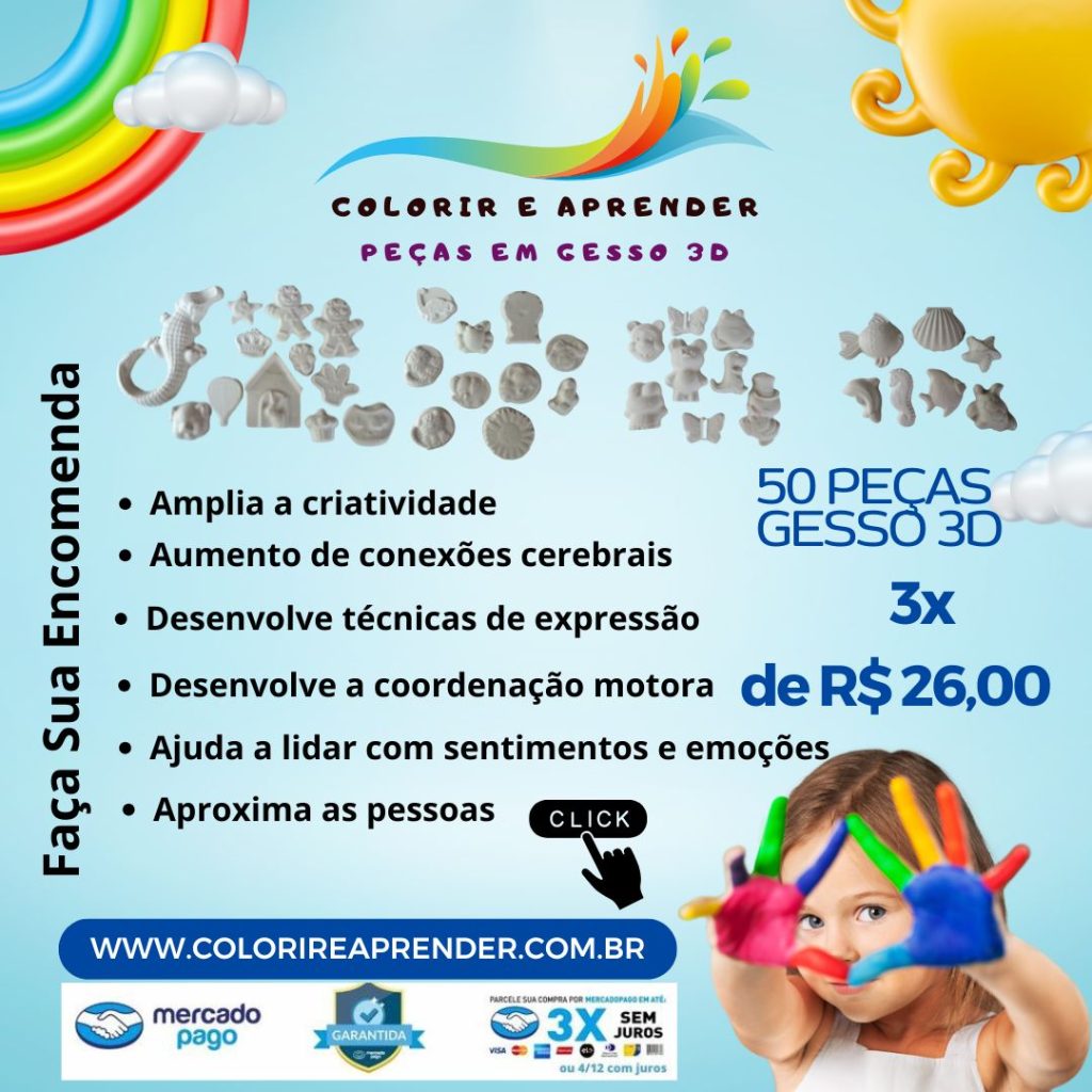 para poder arrecar fundos para o menter o projeto, desenvolvemos o kit colorir e aprender, onde 100% do lucro e revertido para o projeto. preciso fazer uma introção motivacional apra que as pessoas clique e va ate o site do produto: vou te passar o contexto: “Colorir e Aprender: Um Investimento em Sorrisos, Conexões e Desenvolvimento para Crianças e Idosos!” Kit Colorir e Aprender - Miniaturas em Gesso 3D - 50 Peças Descubra o Mundo da Criatividade com o Kit de Miniaturas em Gesso 3D para Colorir e Aprender! Conheça todos os benefícios do nosso kit: Estimule a Criatividade Cada peça é uma tela em branco esperando para ganhar vida através das suas cores únicas. Deixe sua criatividade fluir e crie obras-primas dignas de exposição. Desenvolvimento Cognitivo Seja para crianças ou idosos, o ato de colorir auxilia no desenvolvimento da coordenação motora, estimula conexões cerebrais e melhora as habilidades de concentração. Expressão e Emoção Descubra uma forma única de expressar sentimentos e emoções enquanto dá vida a cada miniatura. A pintura se torna um canal para transmitir o que está em seu coração. Aumente as Conexões Ao colorir, você também está expandindo horizontes mentais. Cada traço e cada matiz representam uma oportunidade de aprendizado e enriquecimento. Laços Fortalecidos O kit Colorir e Aprender aproxima gerações. Crie momentos especiais com crianças e idosos, compartilhando risos, histórias e, é claro, pinceladas de cores. Além de bonitos, nosso kit ajuda, principalmente crianças e idosos! Através da arte, é possível aprender, adquirir novas habilidades e enxergar diferentes perspectivas e sensações a respeito de um mesmo ponto. Kit Colorir e Aprender - Autismo