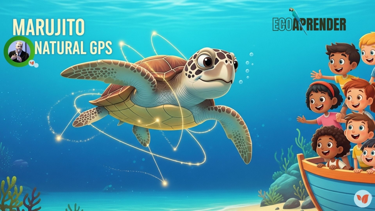 Projeto EcoAprender - O GPS Secreto do Marujito