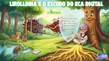 lirollinha e o escudo do eca digital